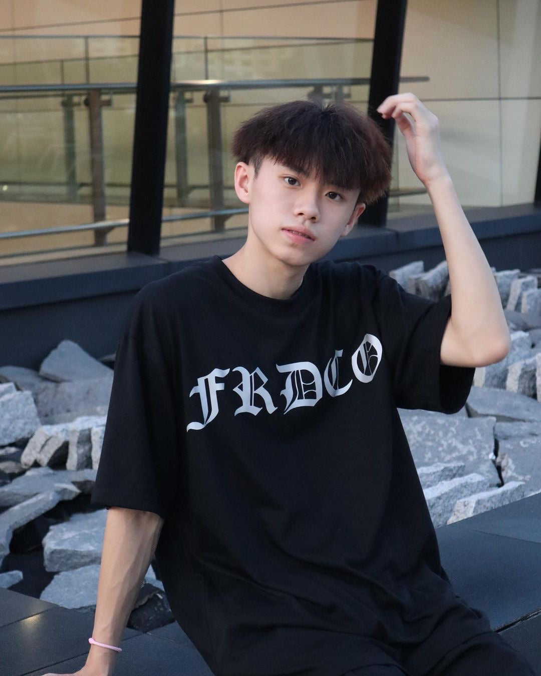 FRDCO : 3M Reflective Dragon Tee Black