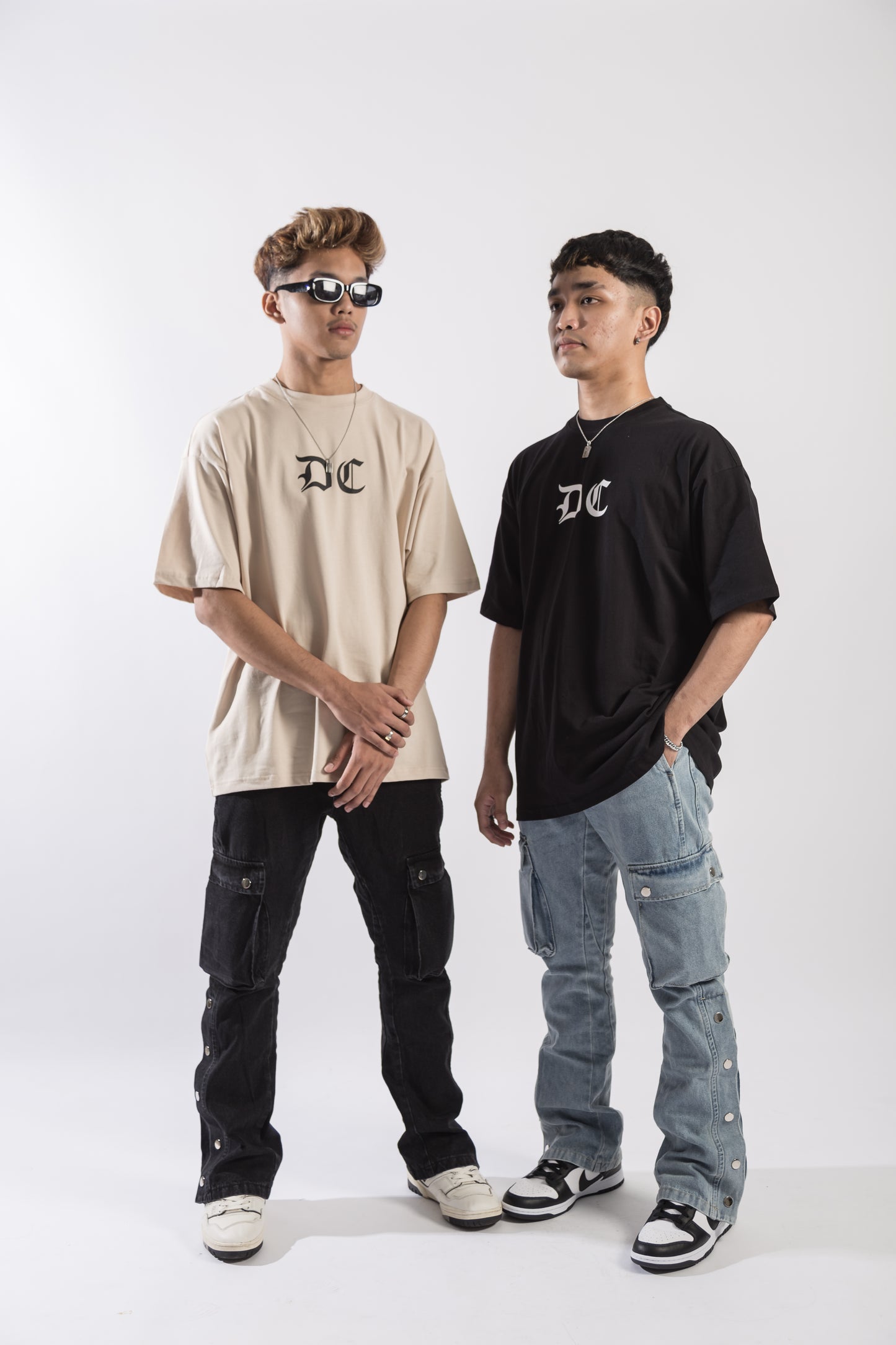 DC Clothing : Buckle Flare Cargo Jeans Blue