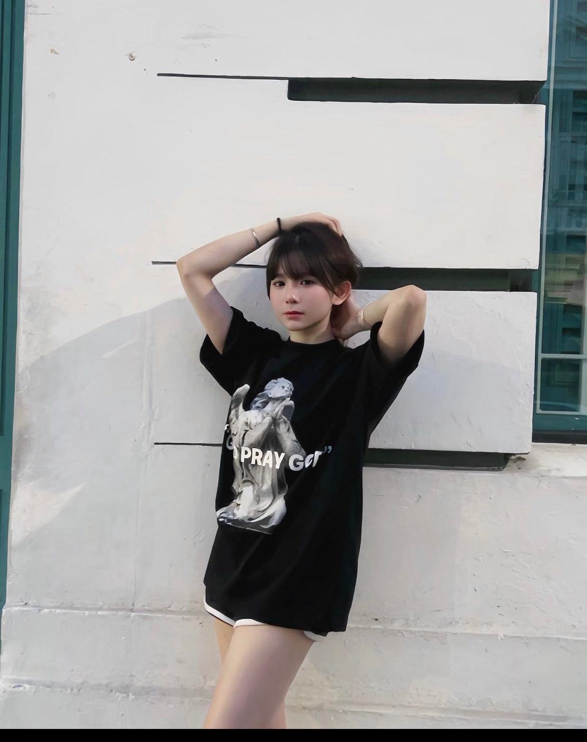 FRDCO : God Pray God Tee Black