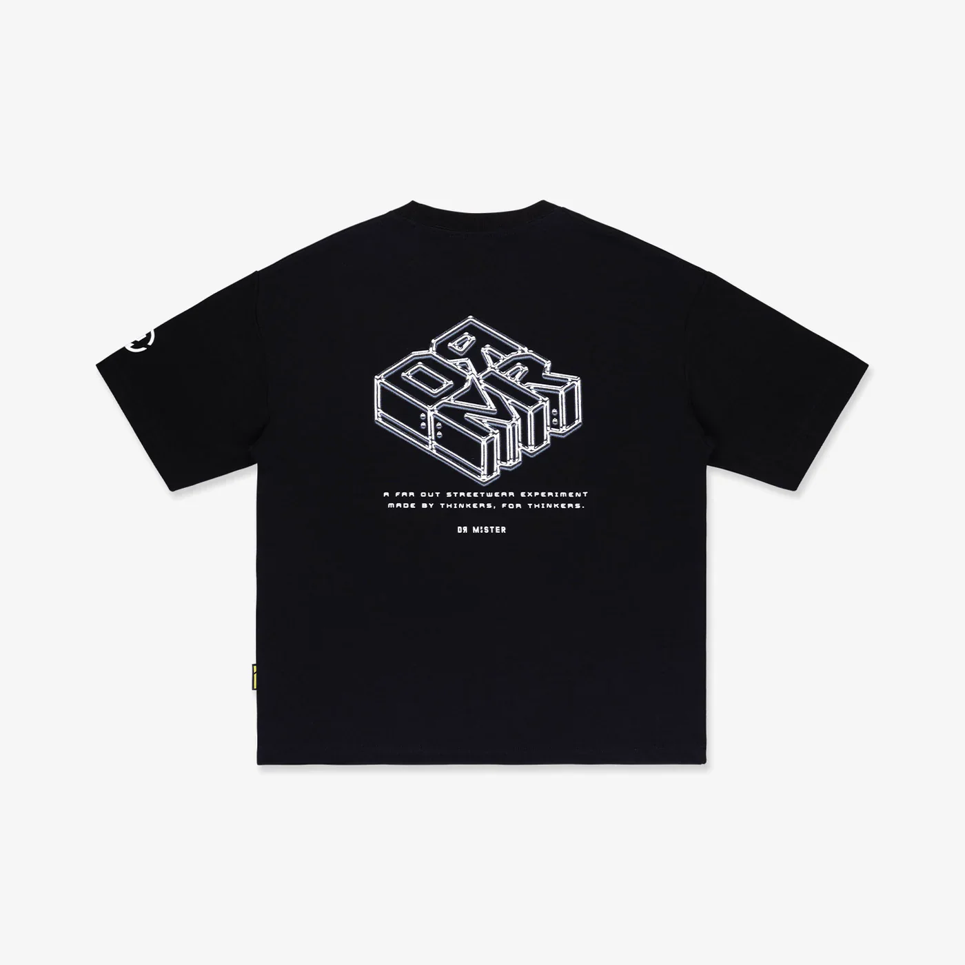Dr Mister : Chrome Abbr Tee Black