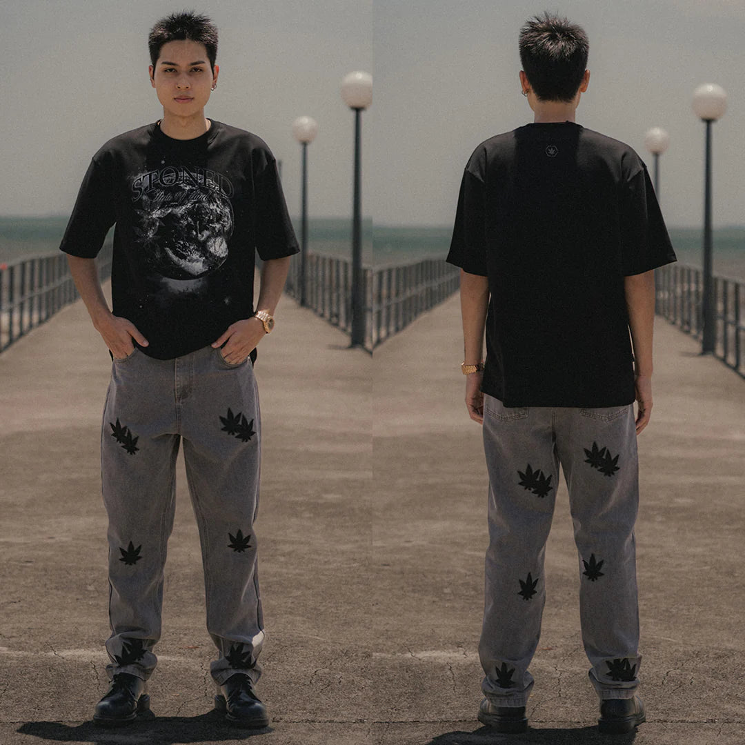 STONED VINTAGE REFORM JEANS