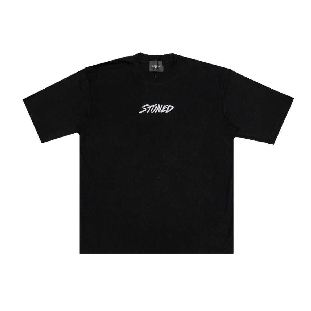 STONED BLESSED25 GENETIC NSA TEE BLACK