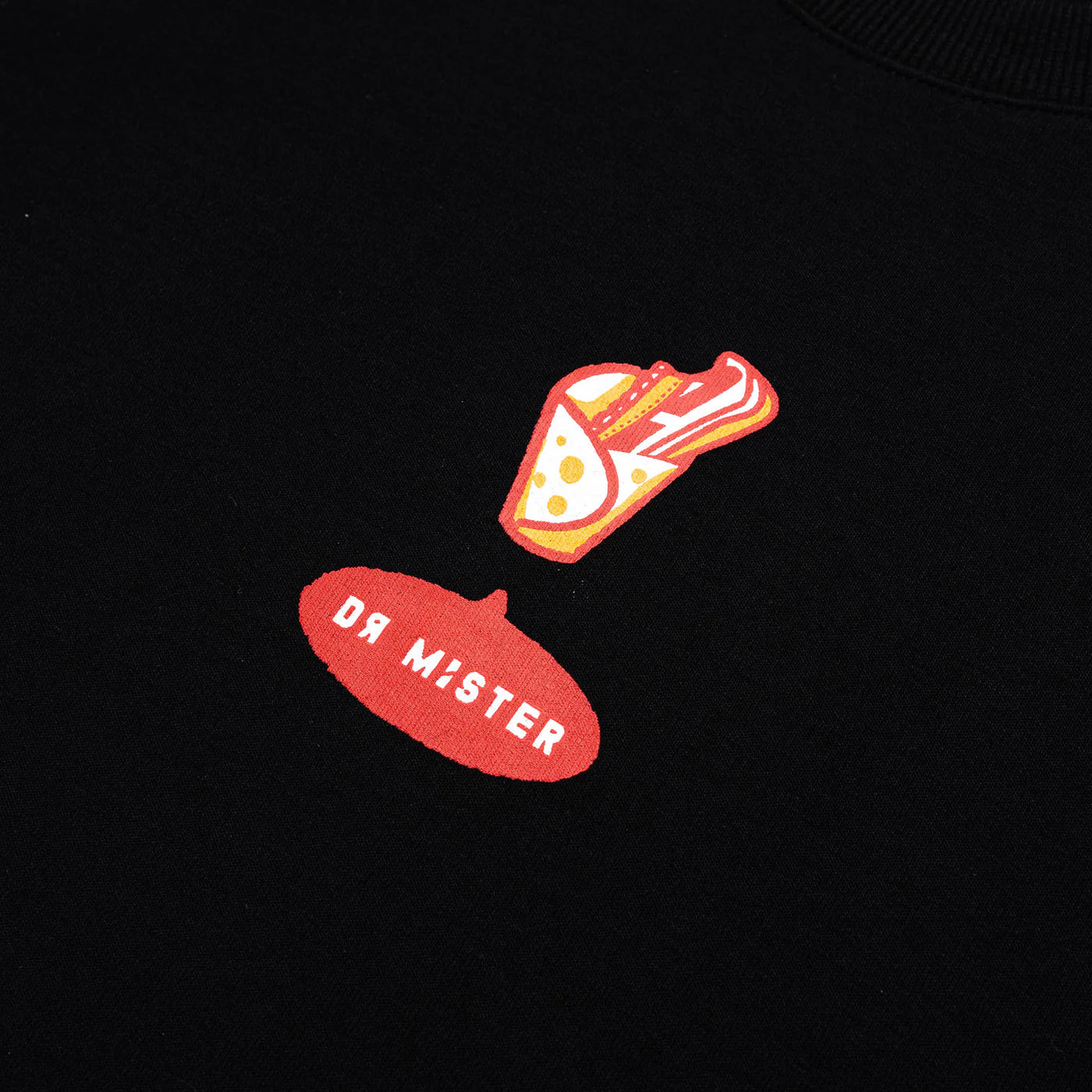 Dr Mister : Sneakebab Broad Tee Black