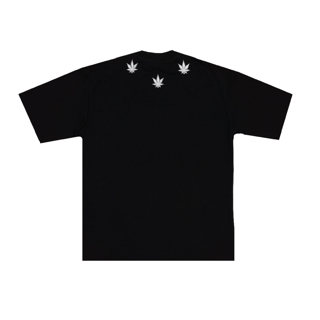 STONED BLESSED25 GENETIC NSA TEE BLACK