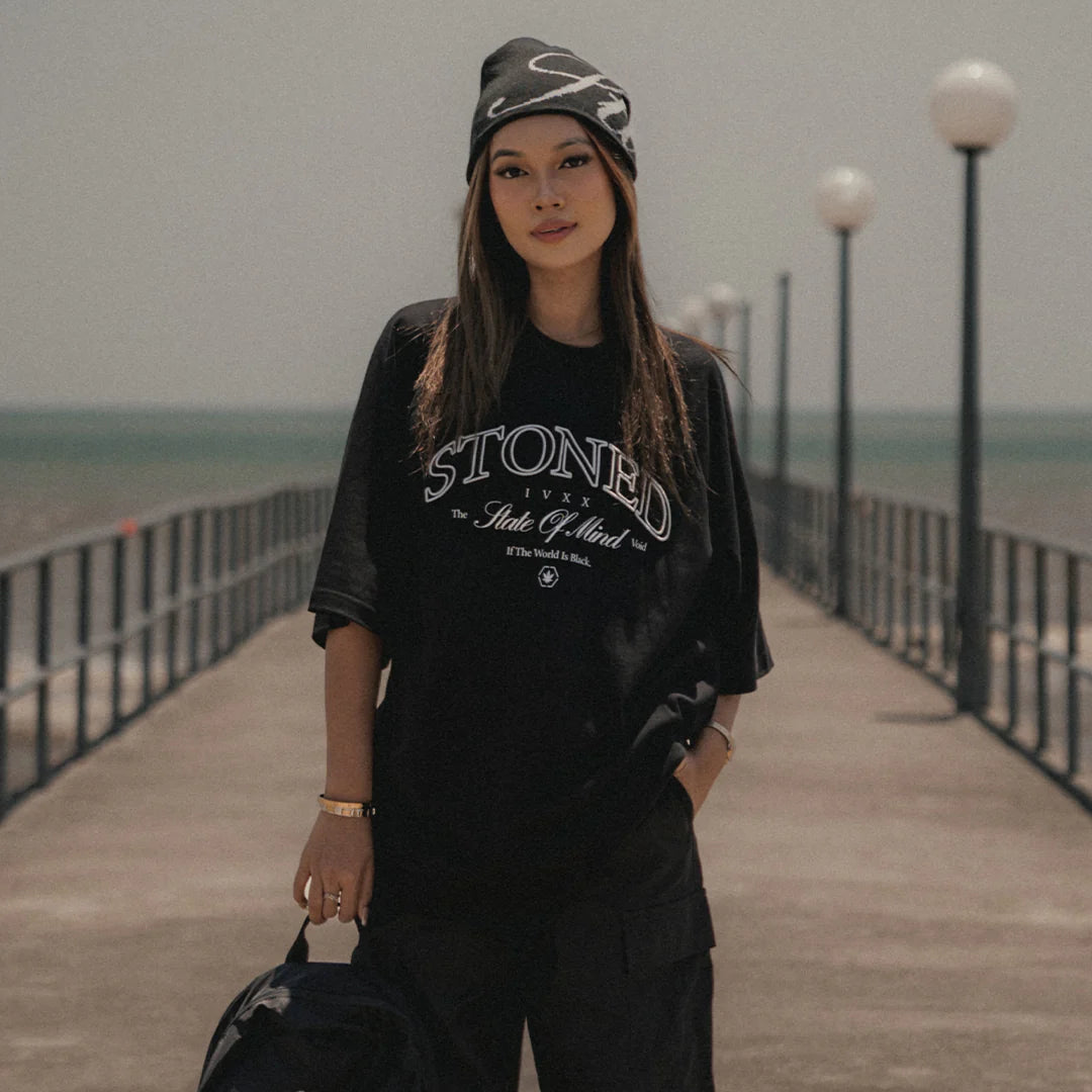 STONED VOID RAGLAN TEE