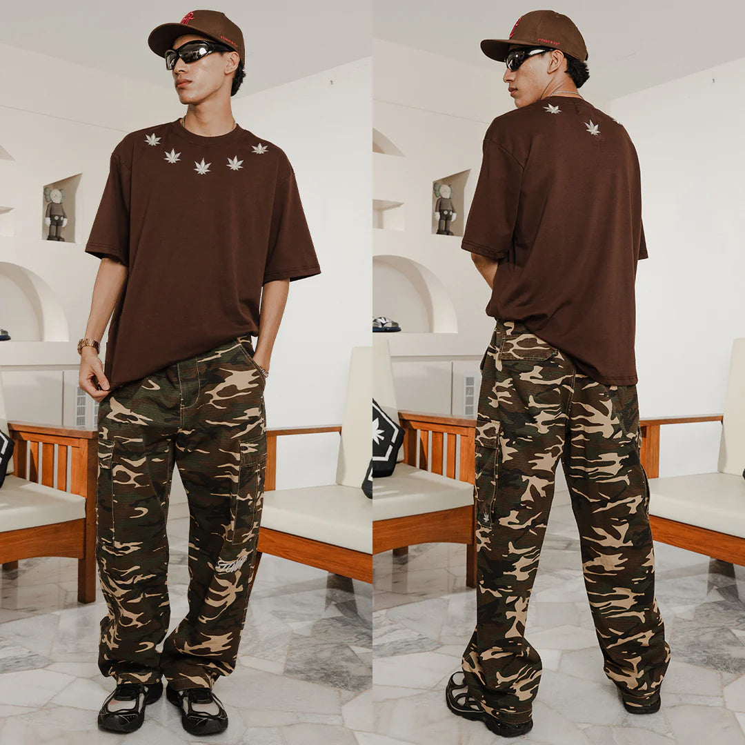 Stoned&Co Blessed25 : Military Cargo Pants