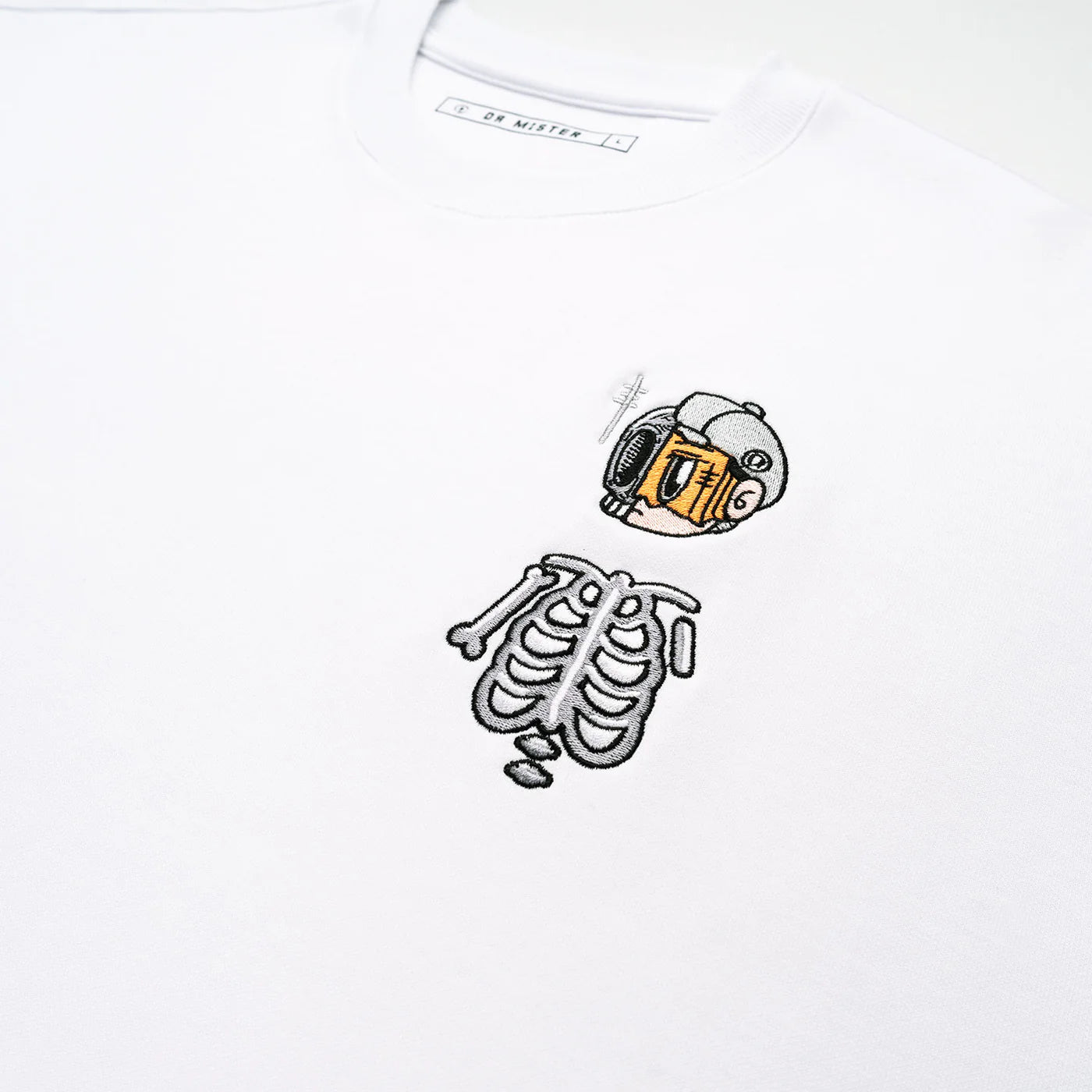 Dr Mister : Nothing Matters Heavy Tee White
