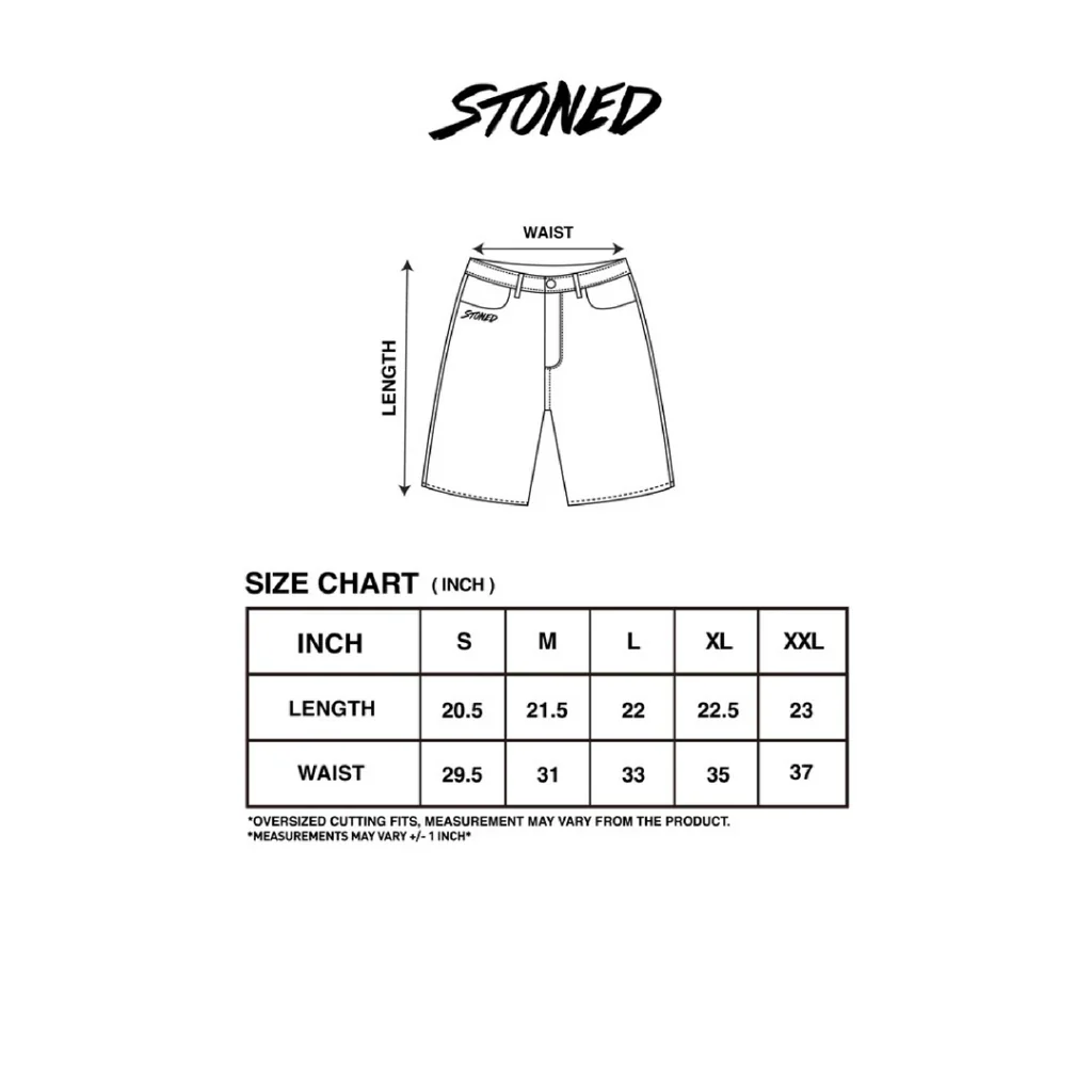 Stoned&Co WBB25 : Reform Jorts Blue
