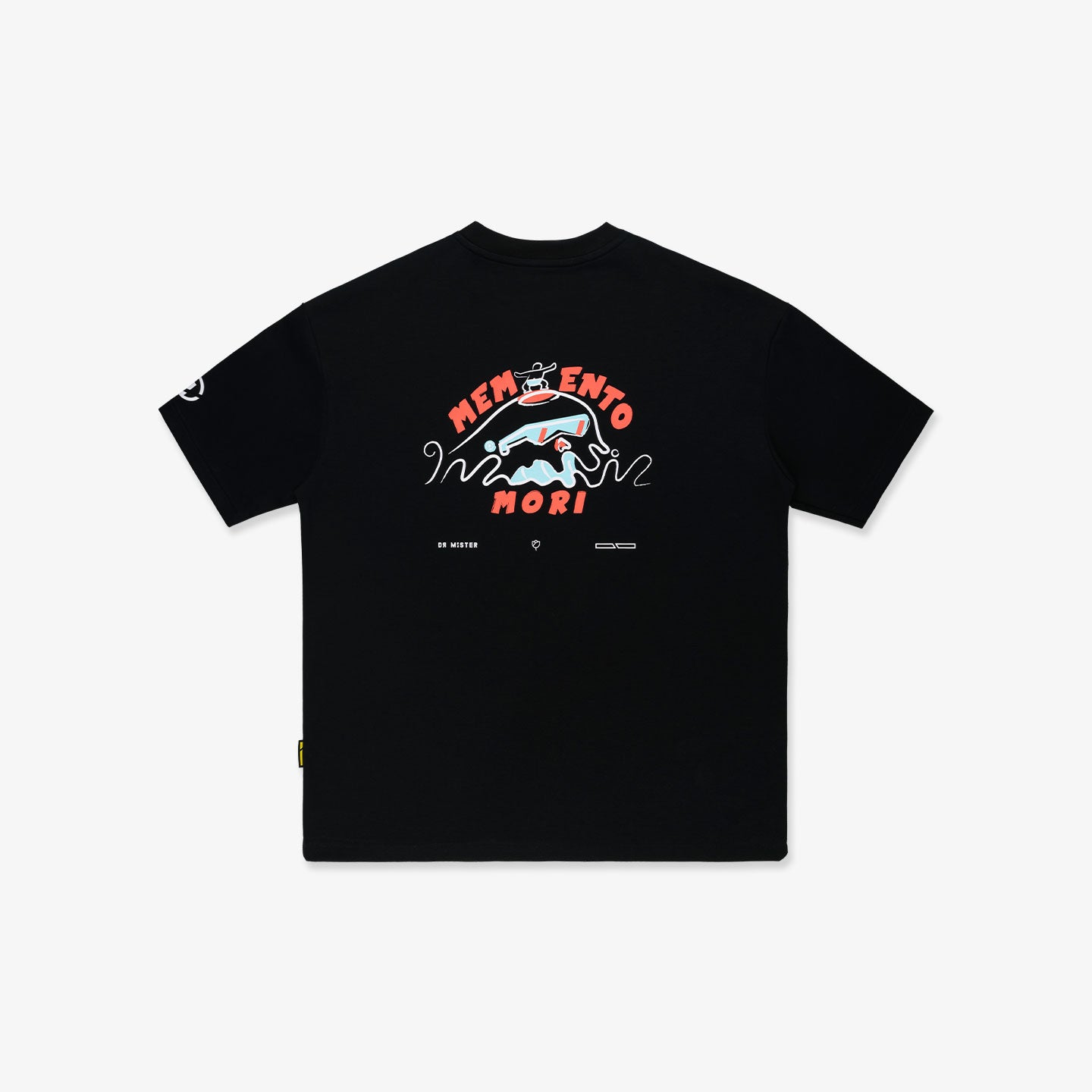 Dr Mister : Skullwave Broad Tee