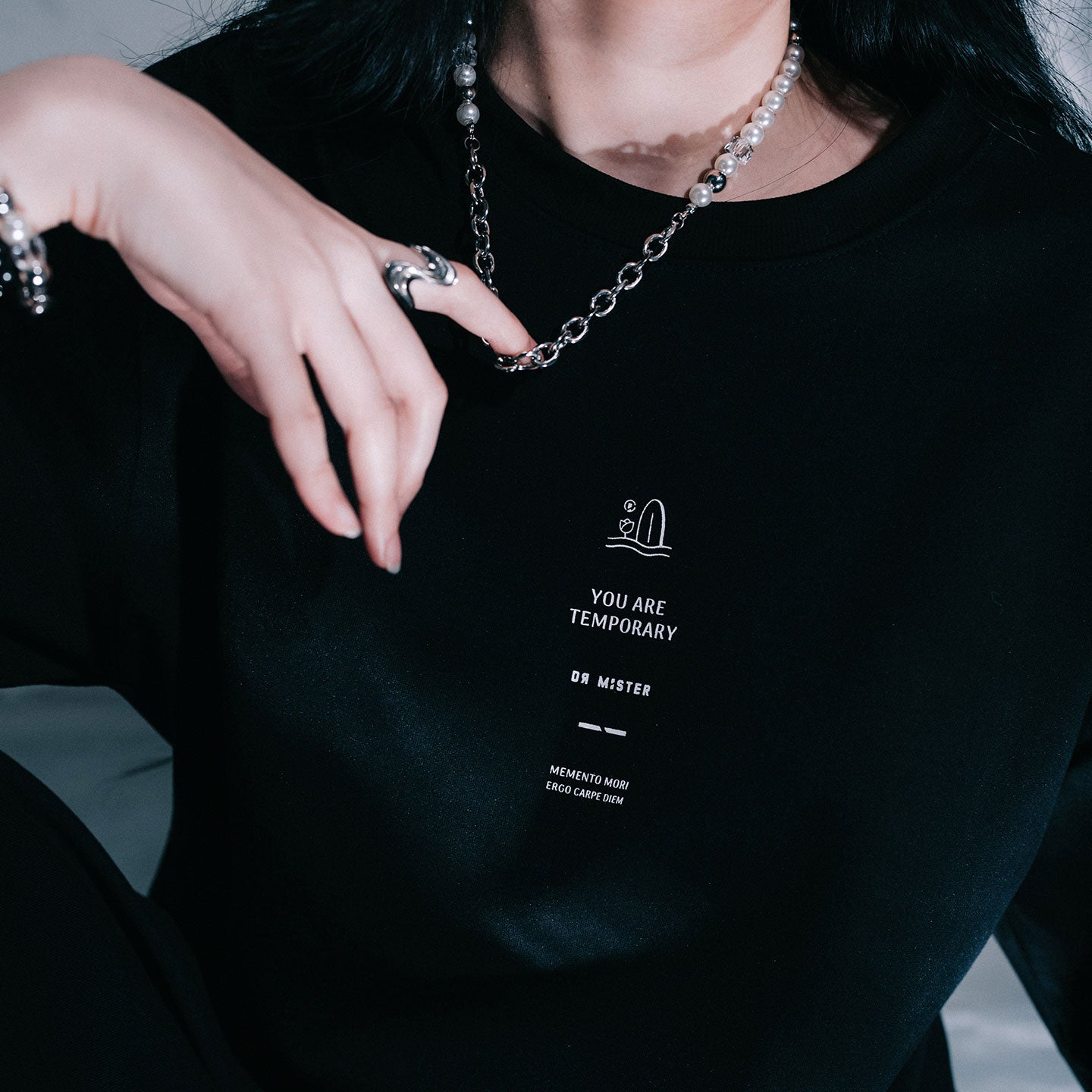 Dr Mister : Skullwave Broad Tee