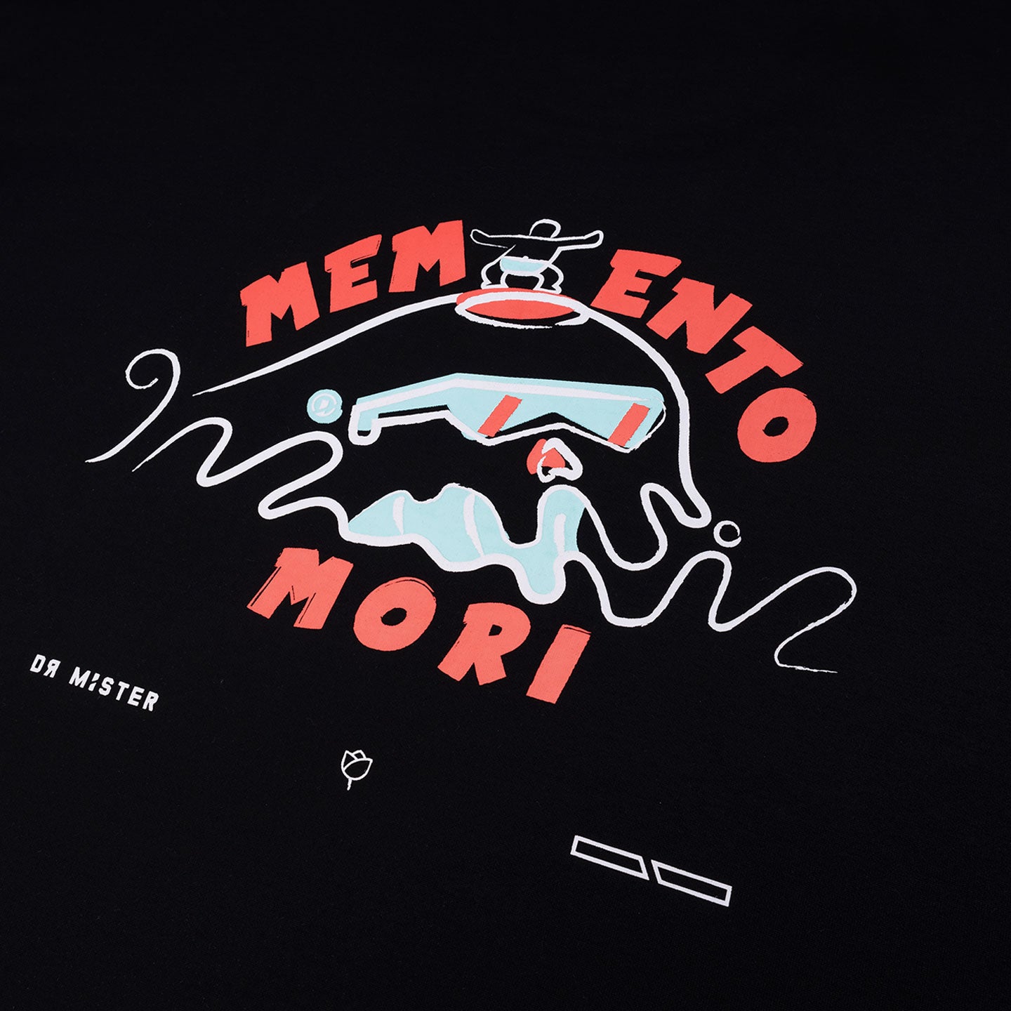 Dr Mister : Skullwave Broad Tee