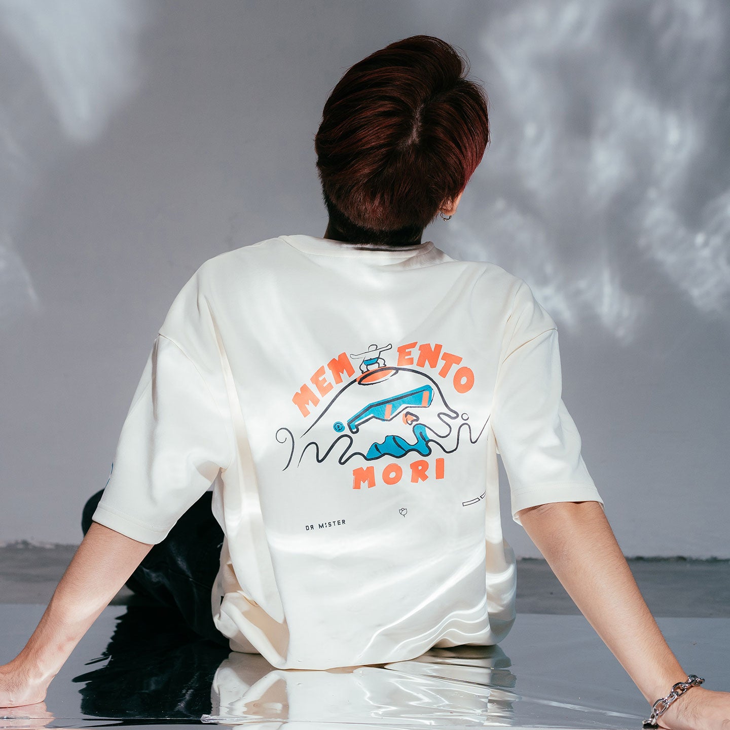 Dr Mister : Skullwave Broad Tee