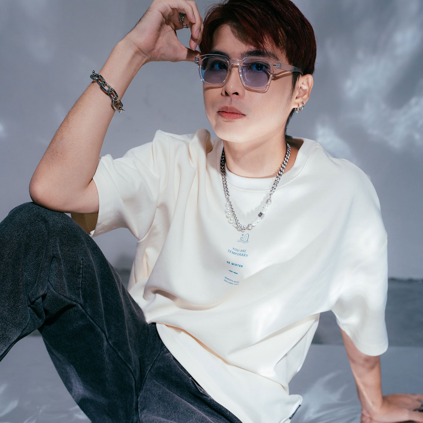 Dr Mister : Skullwave Broad Tee