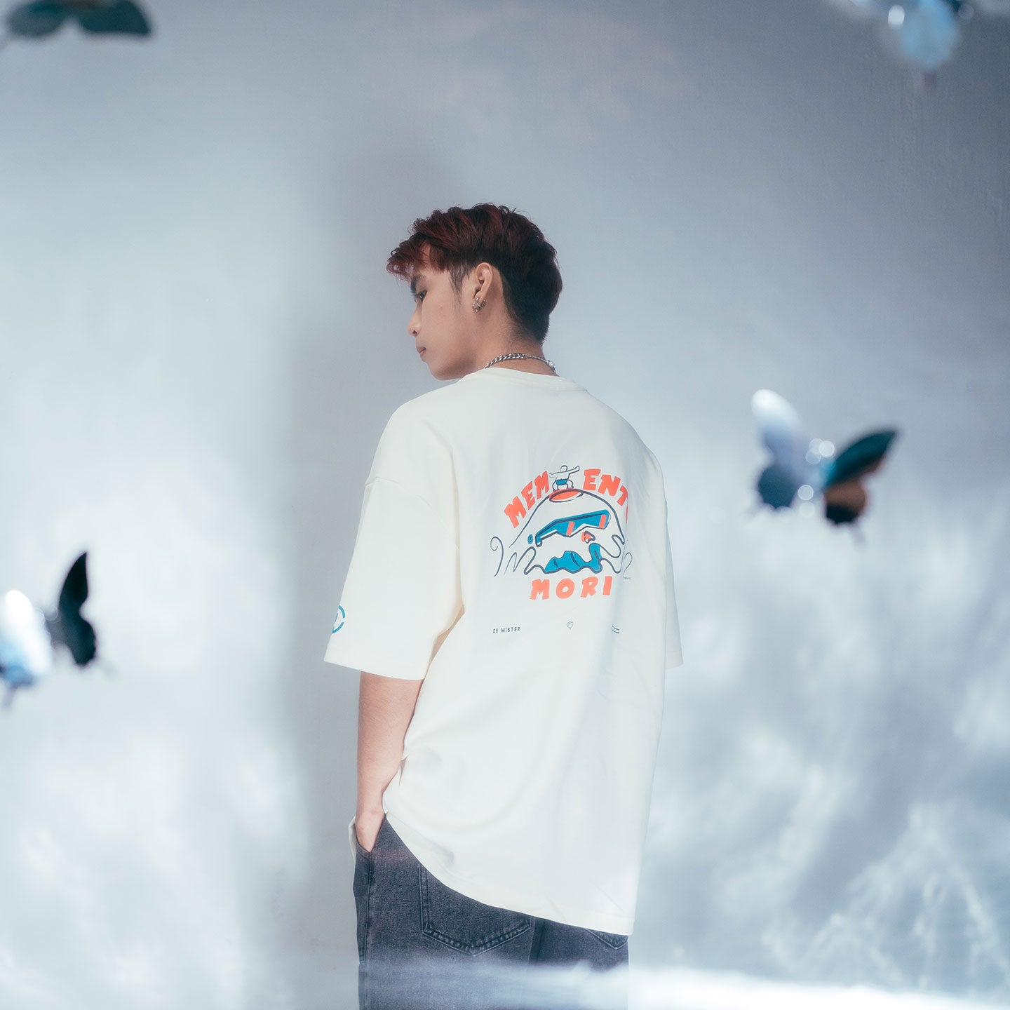 Dr Mister : Skullwave Broad Tee