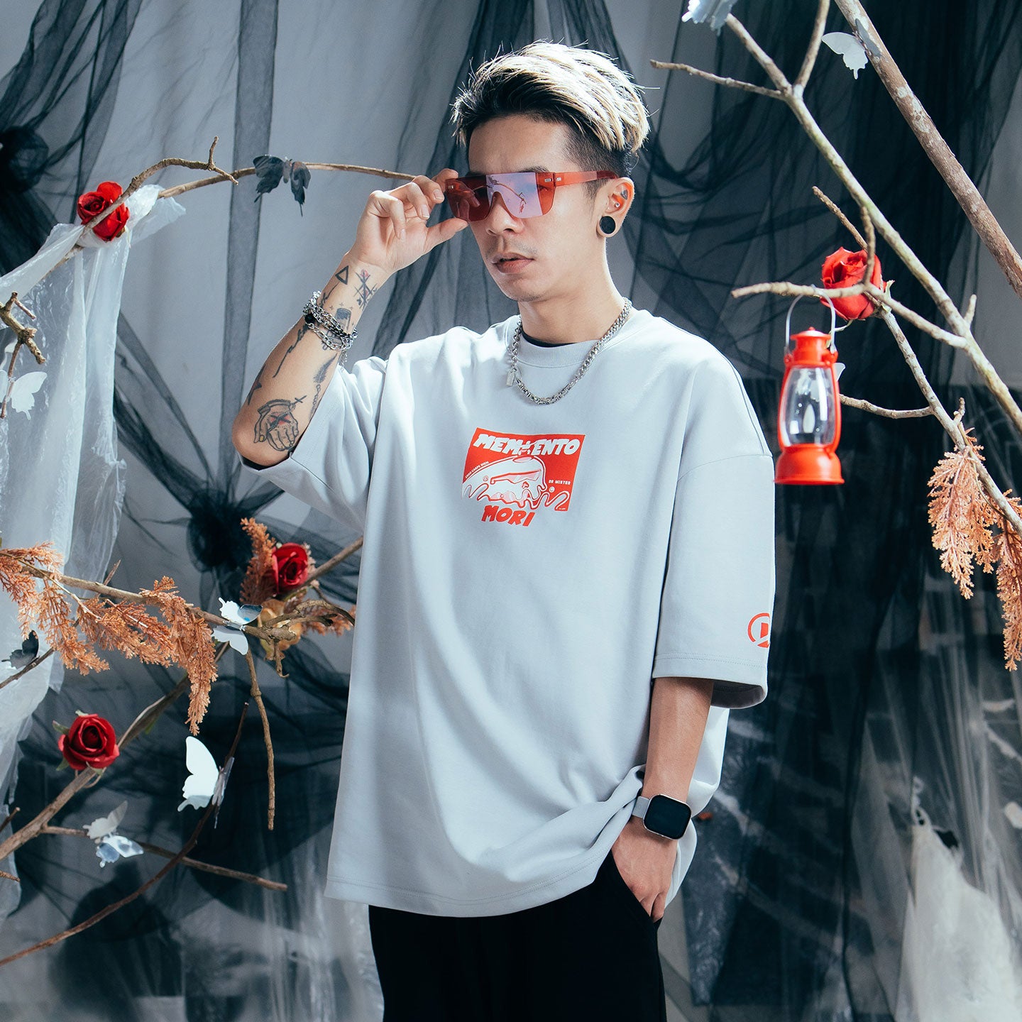 Dr Mister : Skullwave Broad Tee