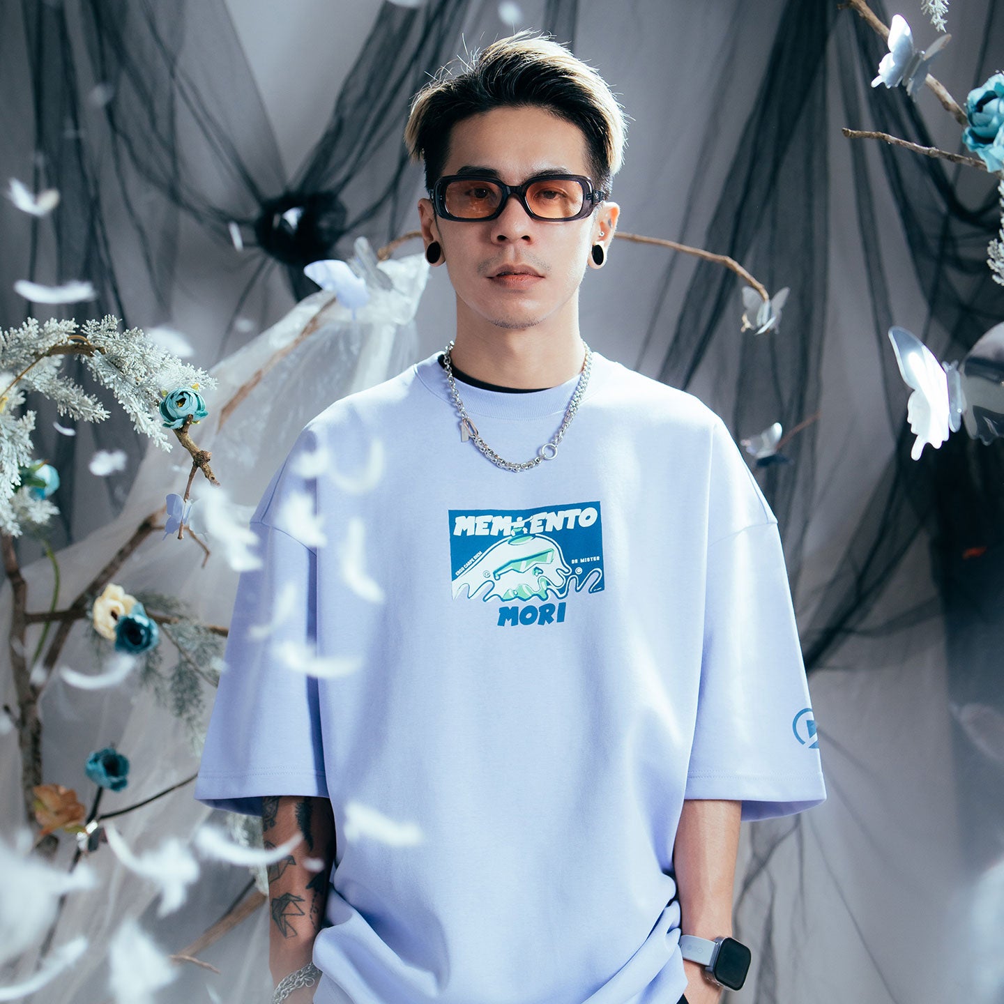 Dr Mister : Skullwave Broad Tee
