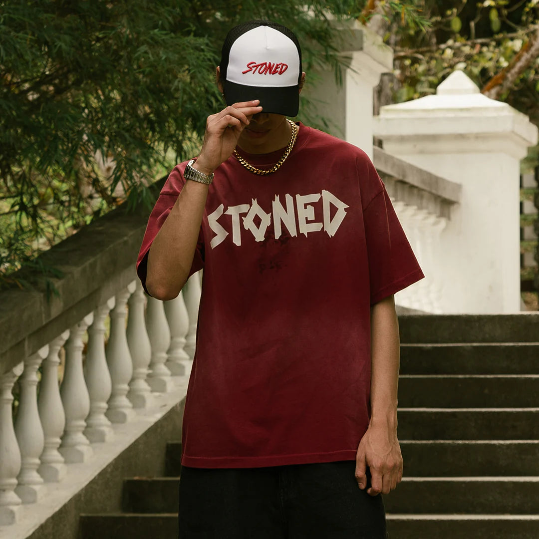 Stoned&Co Golden Jade : Stoned Tape Wash Tee