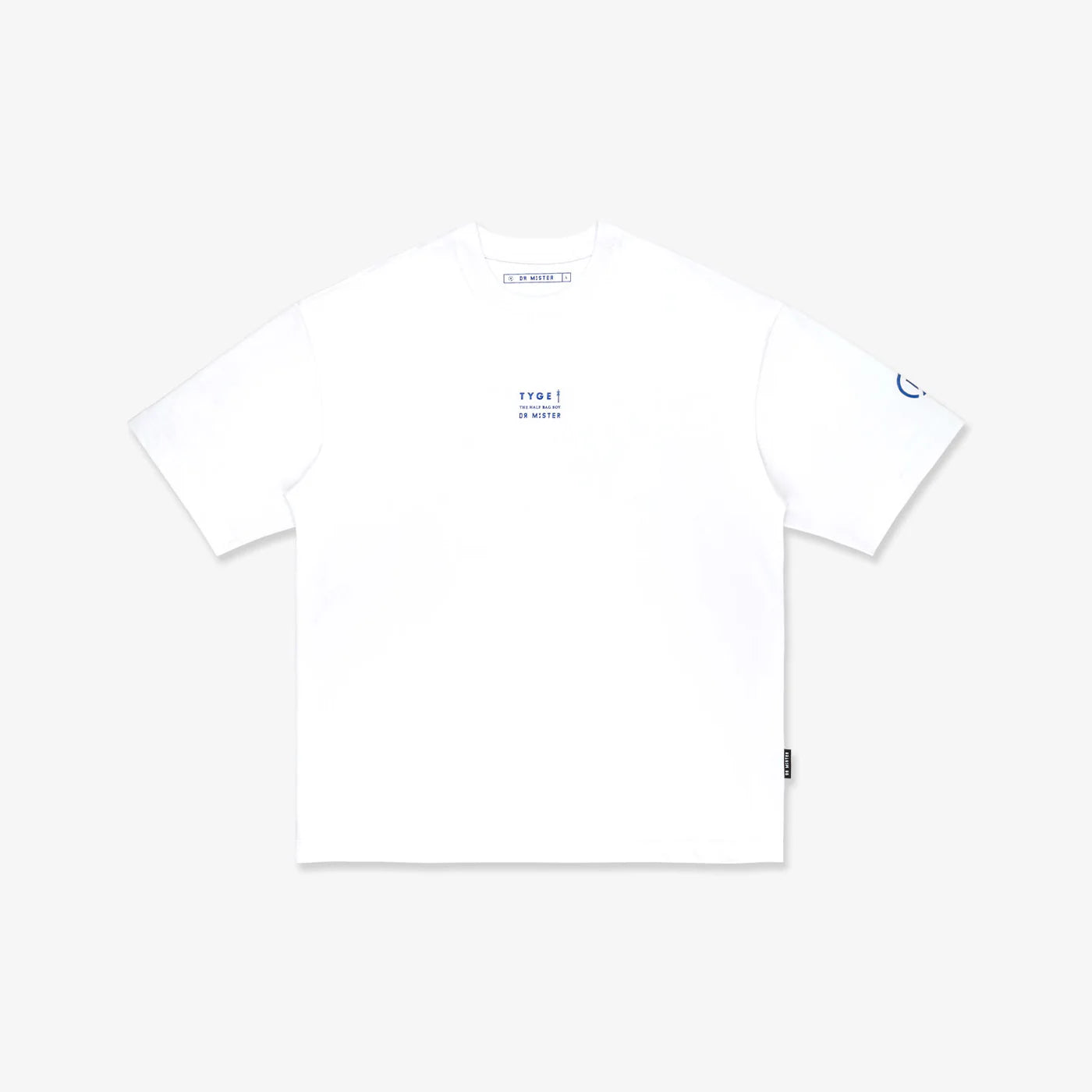 Dr Mister : Toned Signature Broad Tee White
