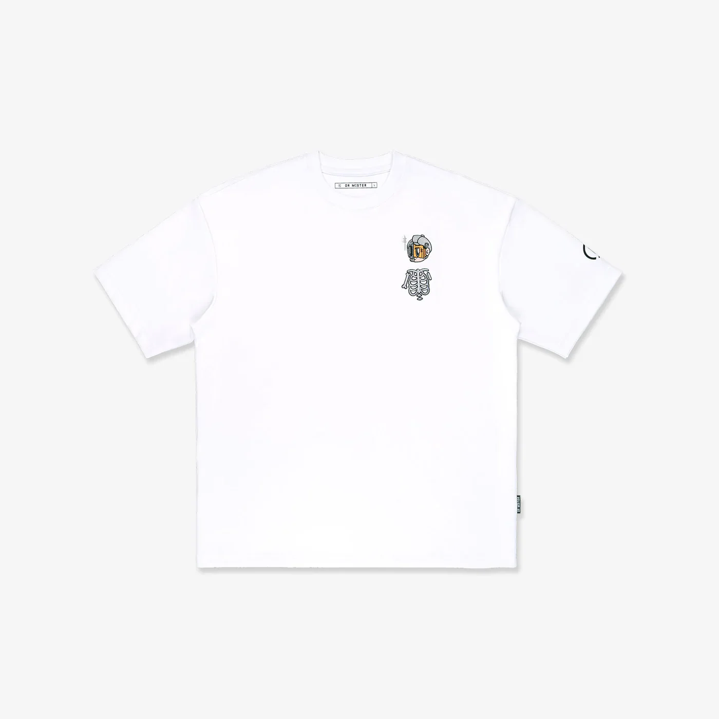 Dr Mister : Nothing Matters Heavy Tee White