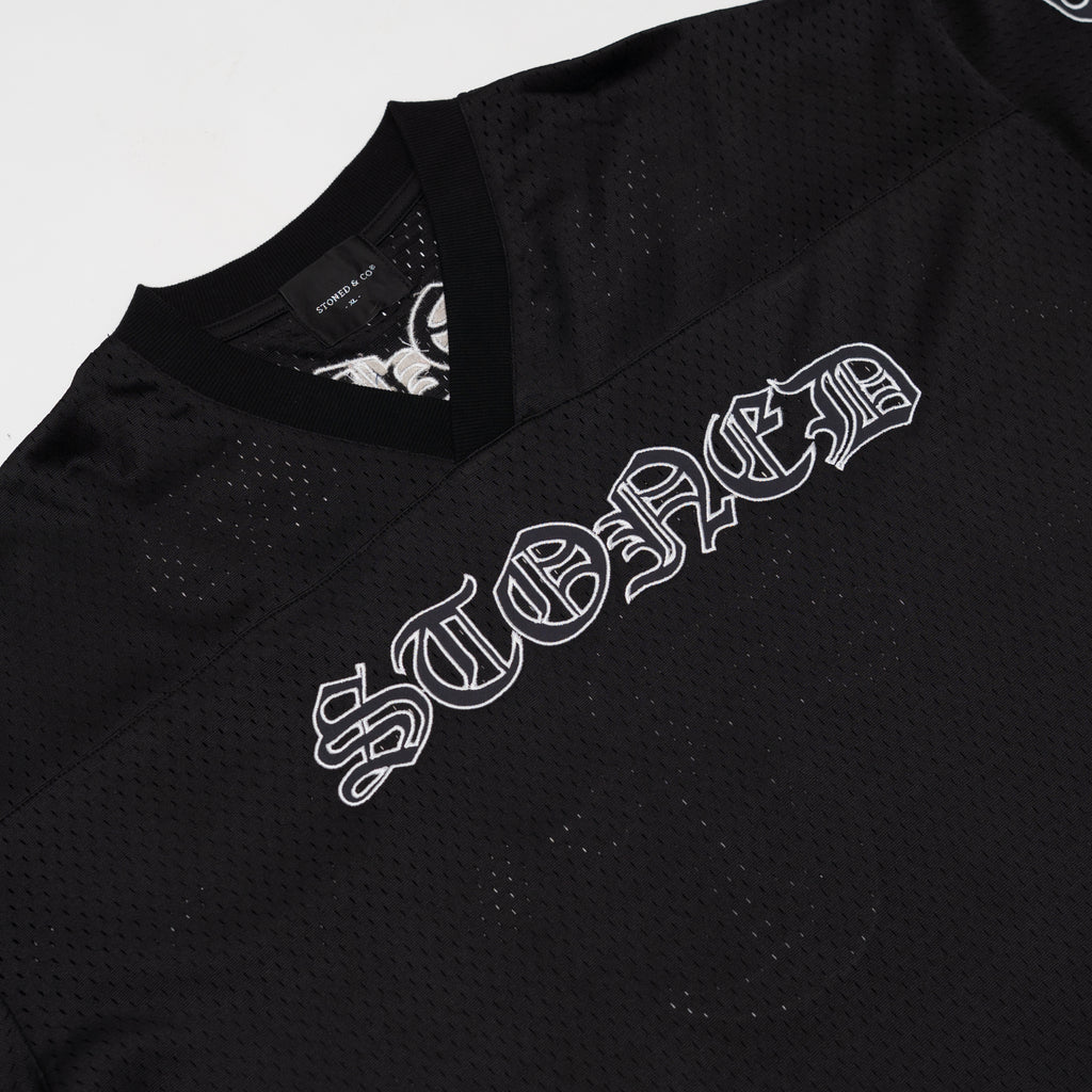 Stoned&Co WBB25 : Icon Mesh Jersey Black
