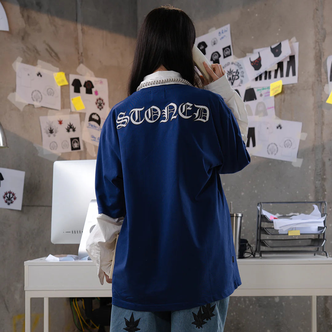 Stoned&Co WBB25 : UIP Cloud Tee Navy
