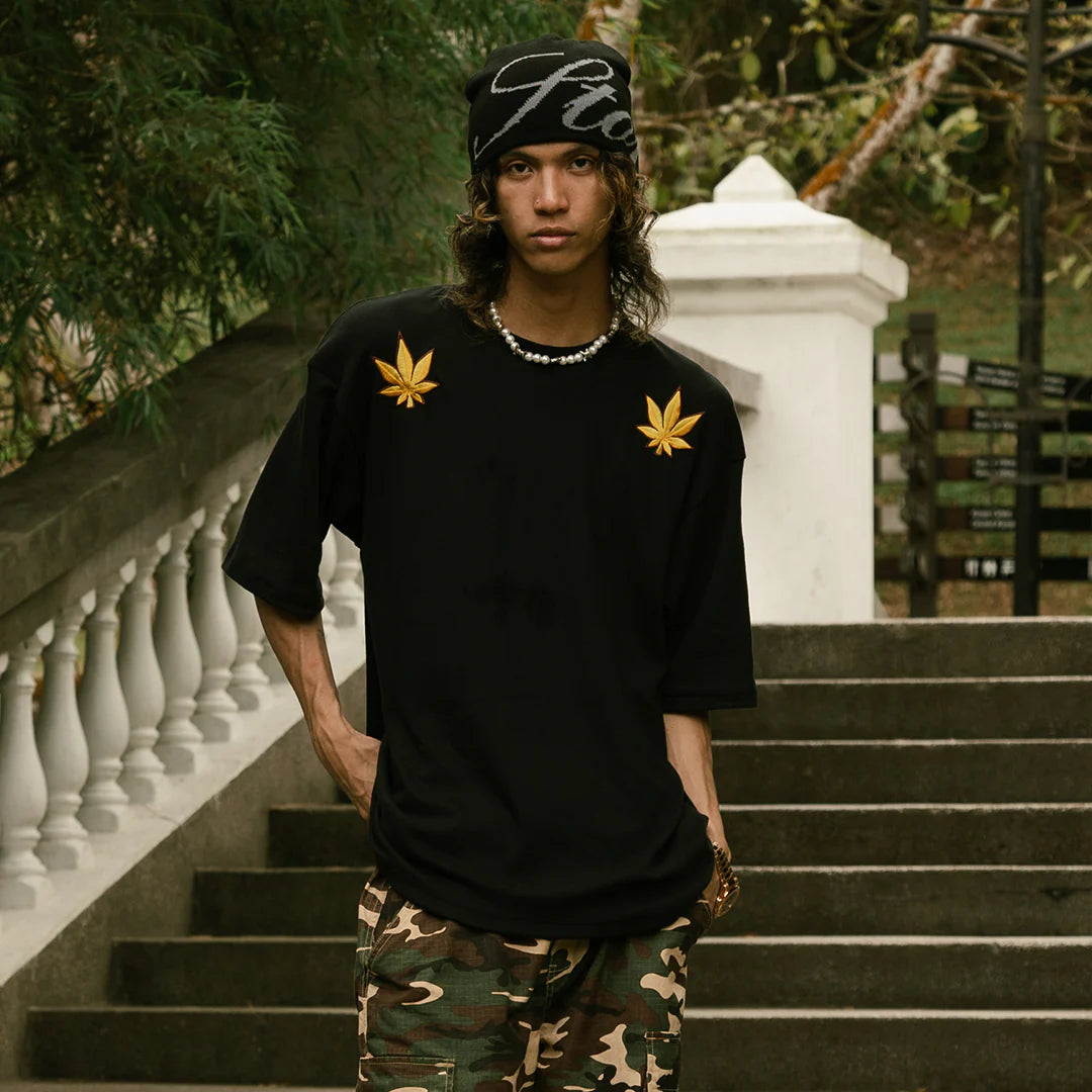Stoned&Co Golden Jade : UIP Tee Black