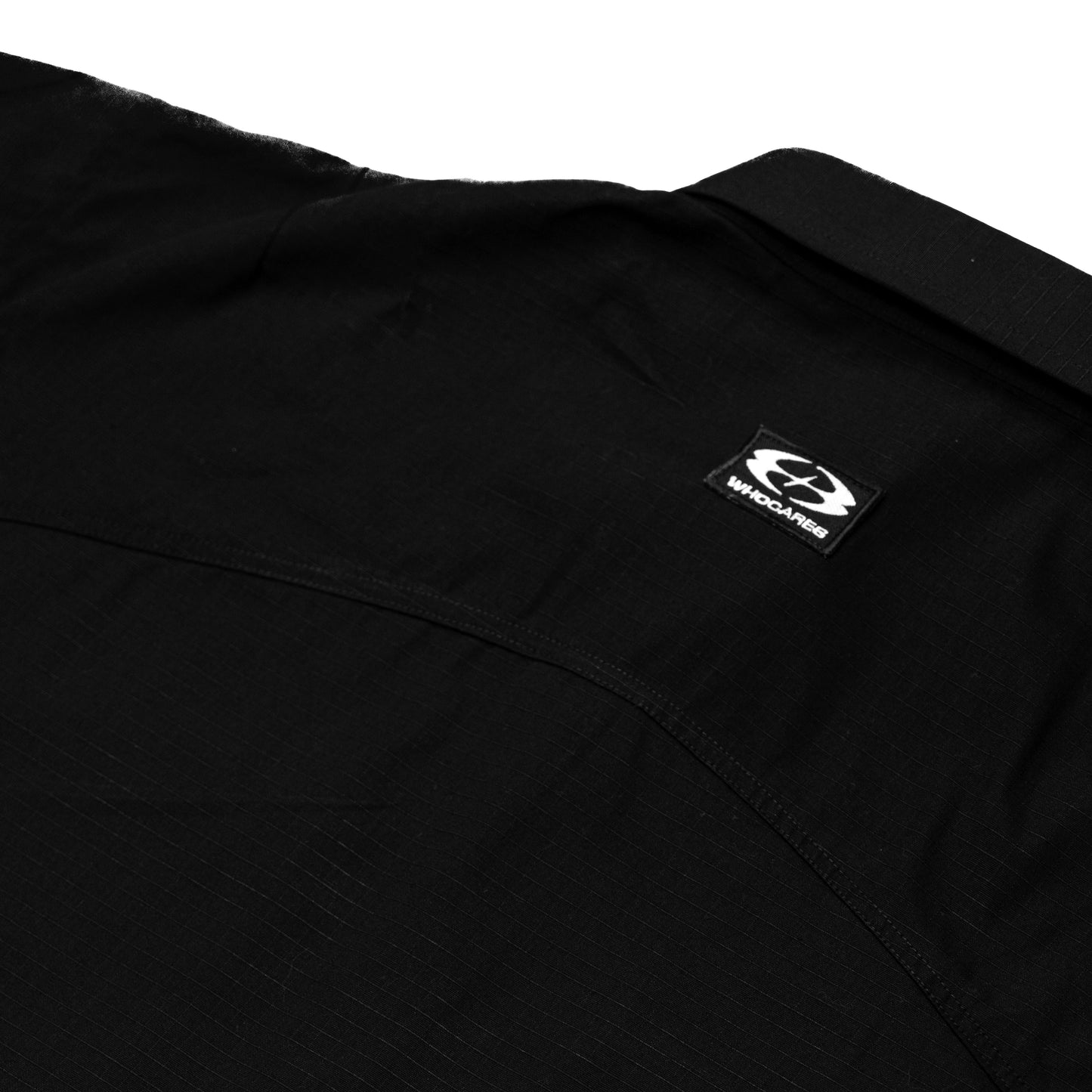 Whocares : Classic Patch Work Tee Black