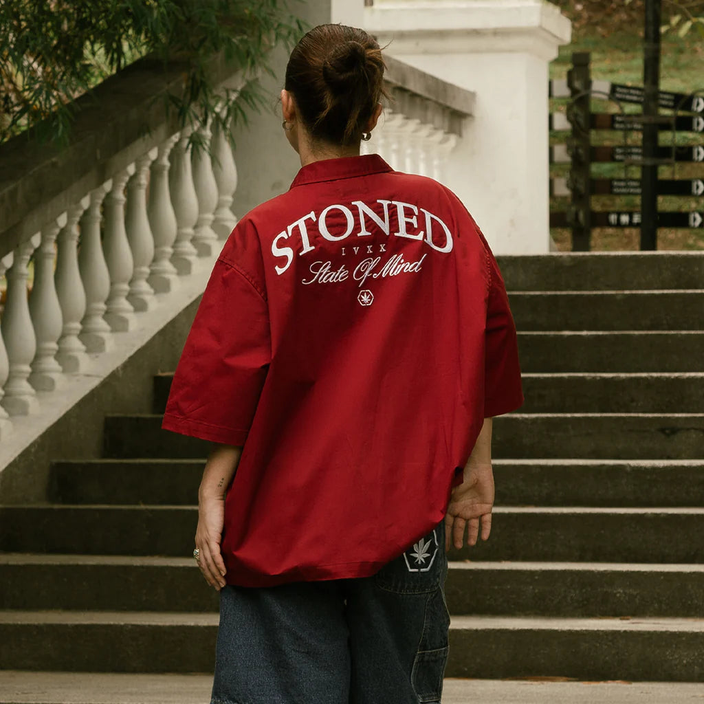Stoned&Co Golden Jade : Workshirt Red