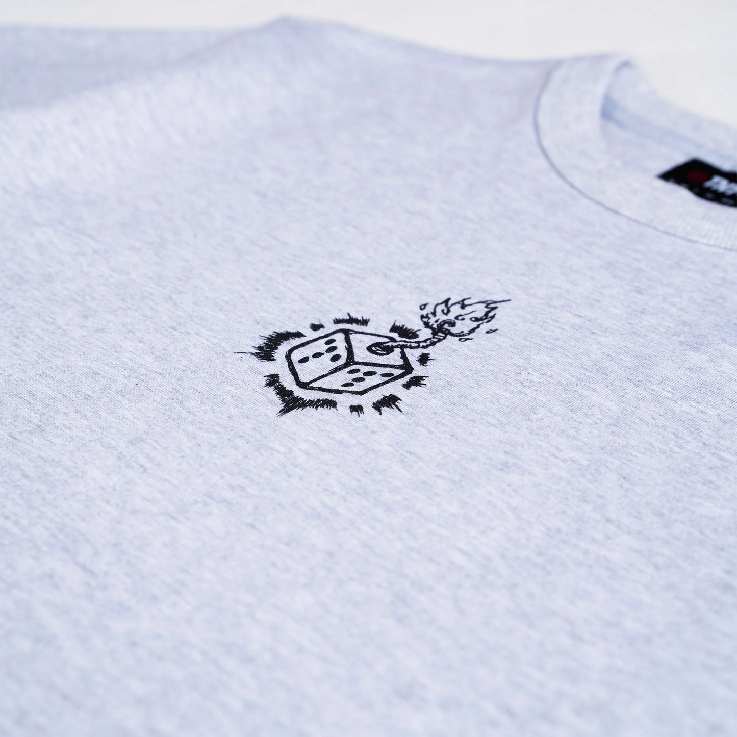 TNTCO : Flame Dice Tee Grey