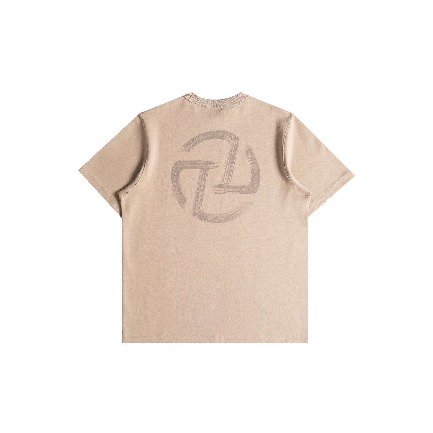 TNTCO : Textured Logo Tee Beige