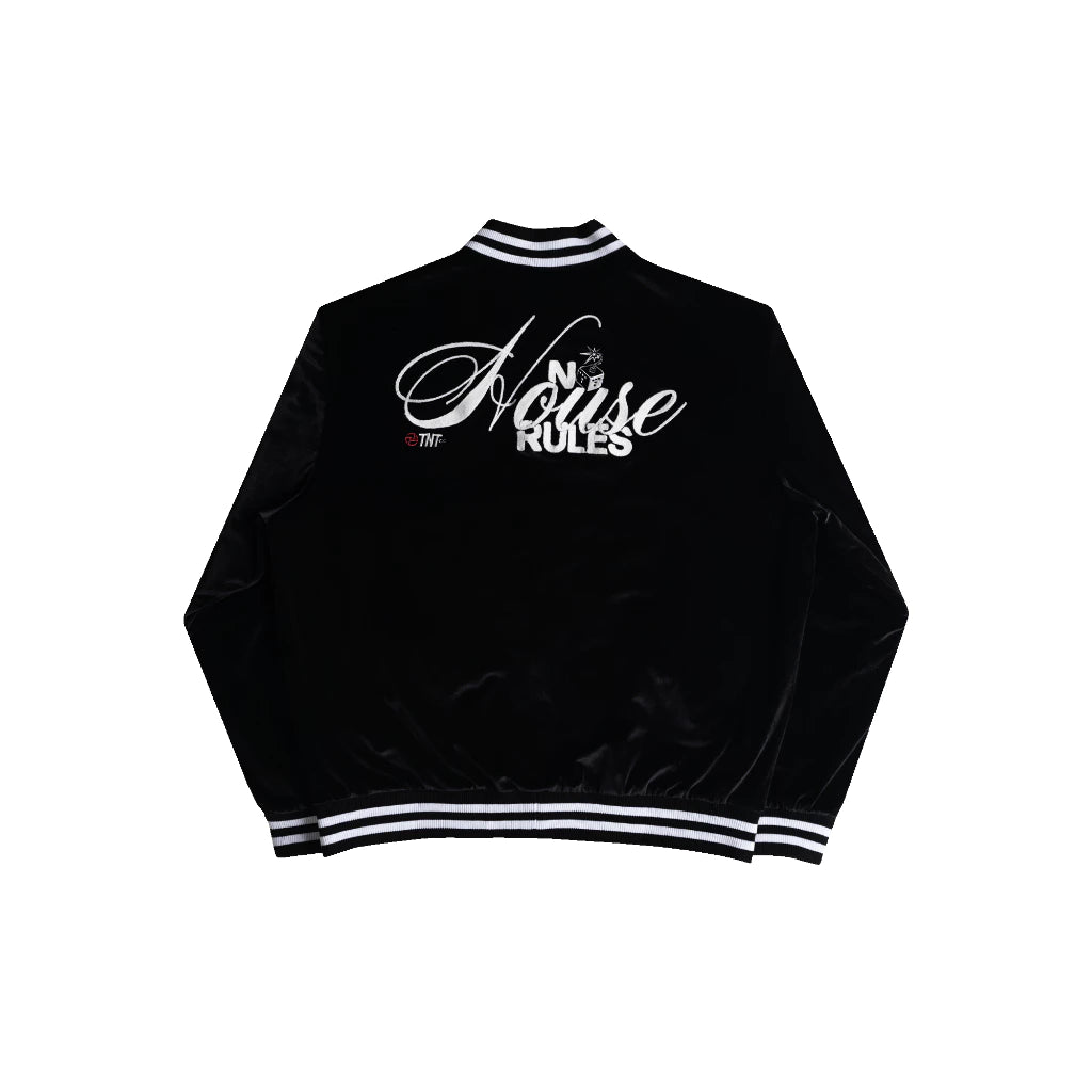 TNTCO : NHR Varsity Jacket Black