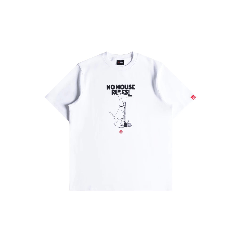 TNTCO : Sweep Oversized Tee White