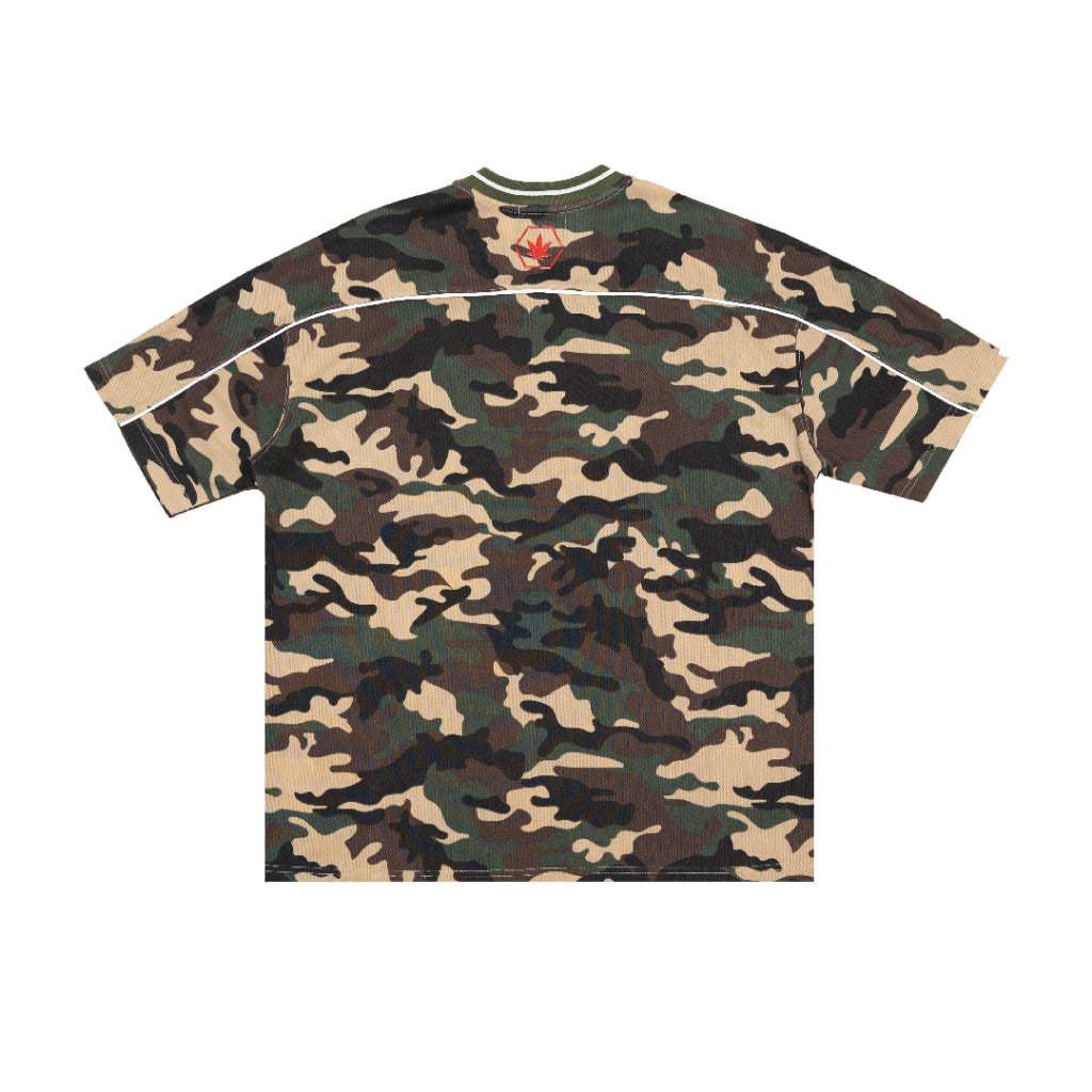 STONED BLESSED25 MILITARY JERSEY GREEN