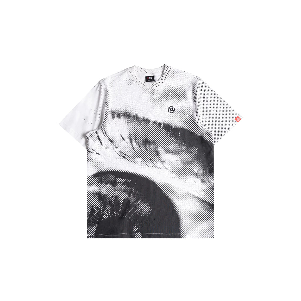 TNTCO : Eyes Full Print Tee White