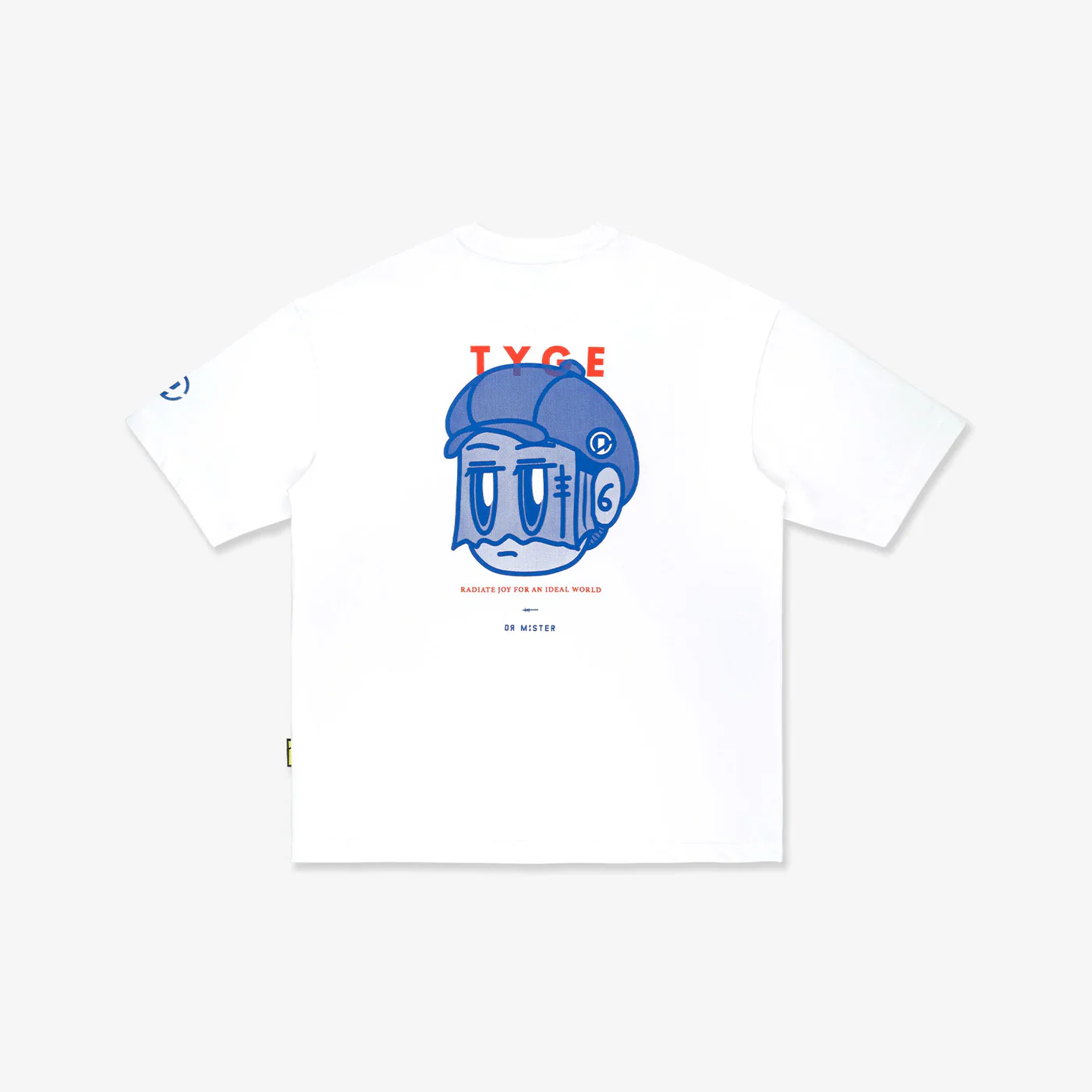 Dr Mister : Toned Signature Broad Tee White