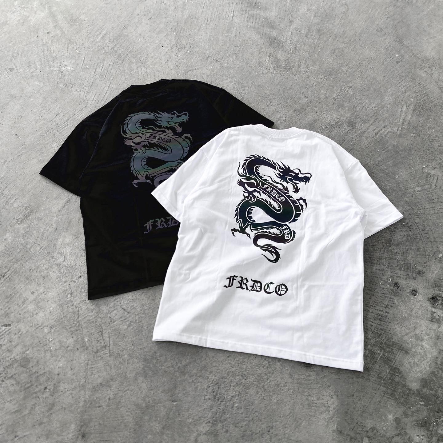 FRDCO RAINBOW DRAGON LOGO TEE