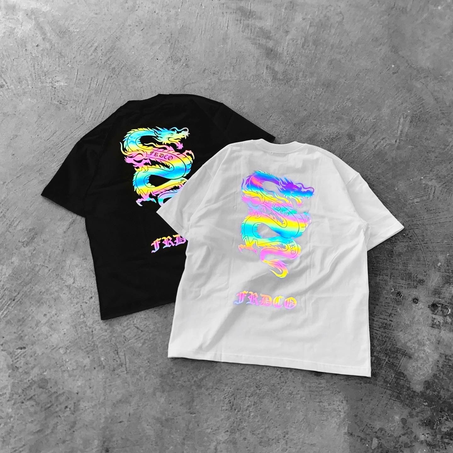 FRDCO RAINBOW DRAGON LOGO TEE