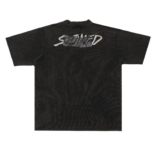 STONED STAMP GENETIC WASHED TEE