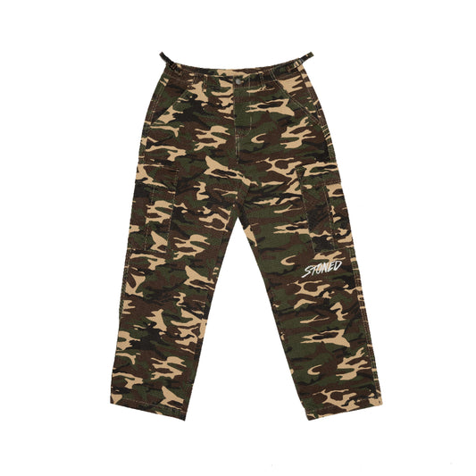 STONED BLESSED25 MILITARY CARGO PANTS