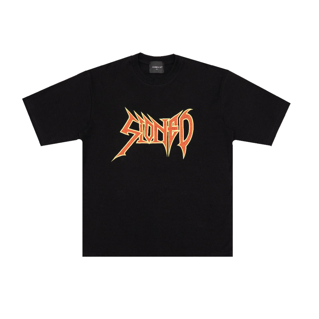 STONED BLESSED25 STORM TEE BLACK