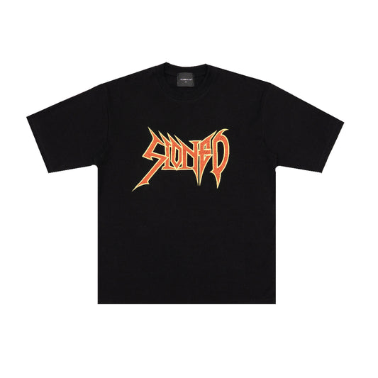 STONED BLESSED25 STORM TEE BLACK