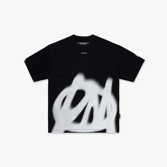 Dr Mister : Initials Chaotic Peace L Broad Tee Black