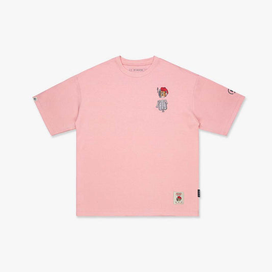 Dr Mister : Nothing Matters Heavy Broad Tee Pink