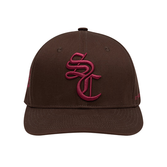 Stoned&Co WBB25 : Icon Snapback Brown