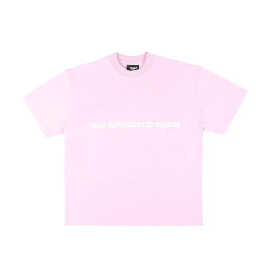 FRDCO : SS24 Embossed Logo Tee Pink