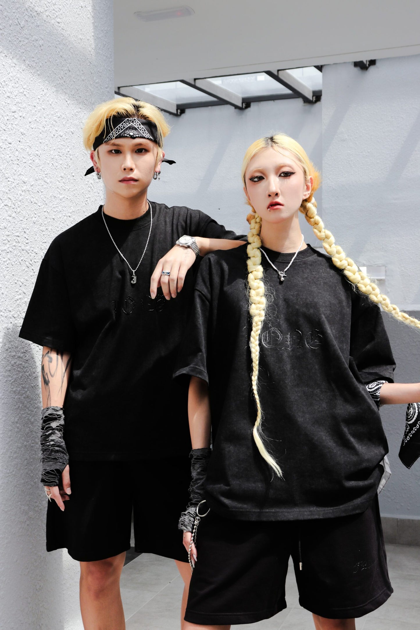 FRDCO : Dark Dragon Stoned Wash Tee Black