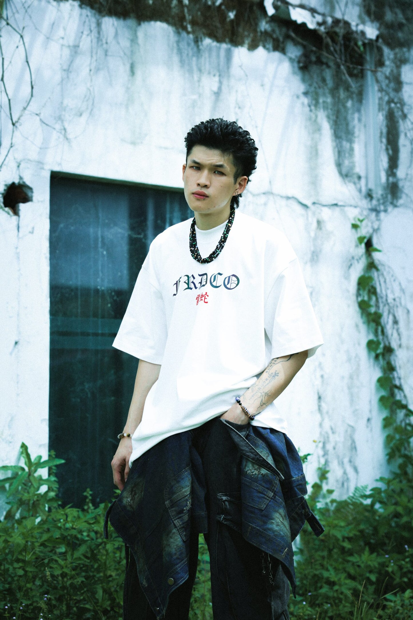 FRDCO : Razer Rainbow Snake Tee White