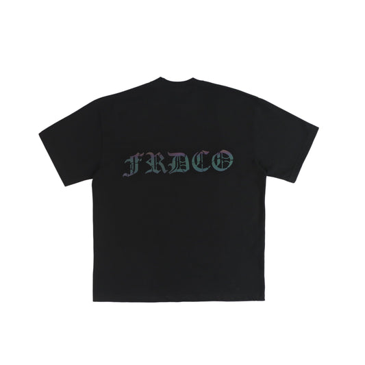 FRDCO : SS25 Rainbow Essential Tee Black