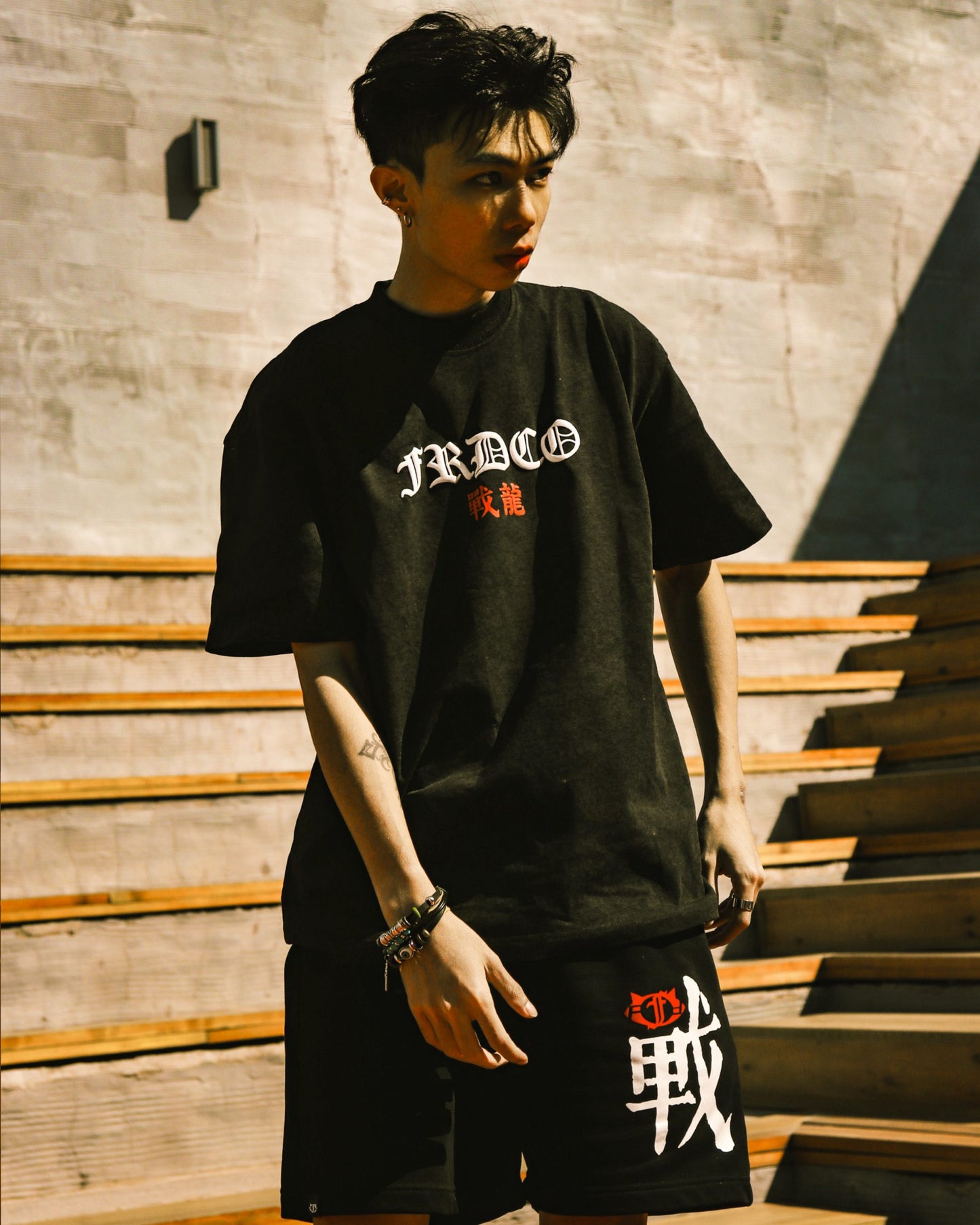 FRDCO : Warrior Logo Pants Black