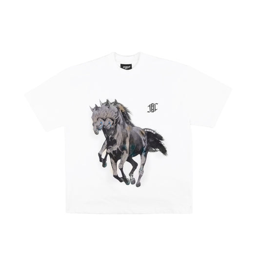 FRDCO : Ghost Horse Logo Tee White